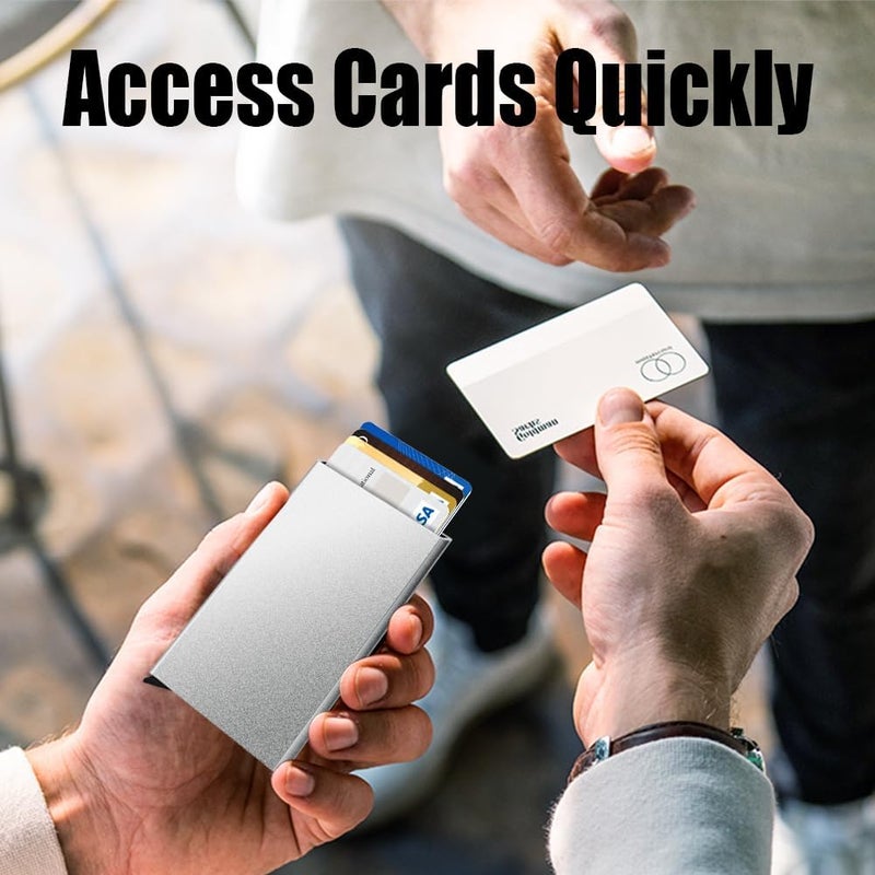FurArt Slim Minimalist Wallet, Front Pocket Wallets, RFID Blocking, Credit Card Holder for Men - Image 5